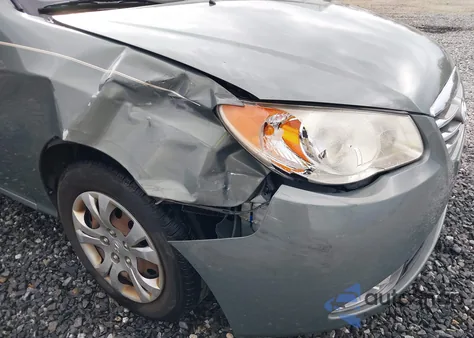 2010 Hyundai Elantra Gls from USA, damaged, VIN KMHDU4AD8AU132783